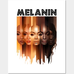 Melanin Shades Beauty For Women Posters and Art